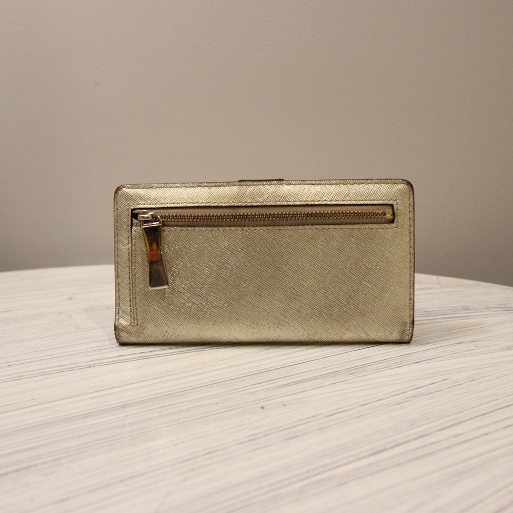 Kate Spade Gold Wallet